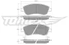 Bremsbelagsatz, Scheibenbremse Vorderachse TOMEX Brakes TX 15-70