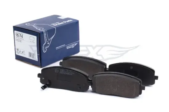 Bremsbelagsatz, Scheibenbremse TOMEX Brakes TX 15-74 Bild Bremsbelagsatz, Scheibenbremse TOMEX Brakes TX 15-74