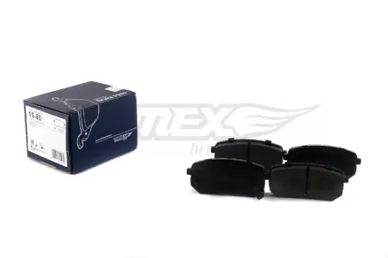 Bremsbelagsatz, Scheibenbremse Hinterachse TOMEX Brakes TX 15-80 Bild Bremsbelagsatz, Scheibenbremse Hinterachse TOMEX Brakes TX 15-80