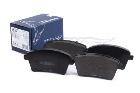 Bremsbelagsatz, Scheibenbremse Vorderachse TOMEX Brakes TX 15-84 Bild Bremsbelagsatz, Scheibenbremse Vorderachse TOMEX Brakes TX 15-84