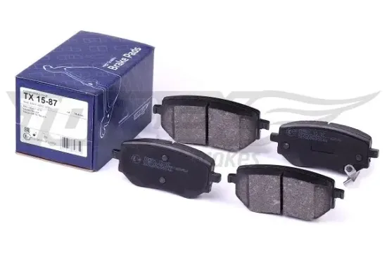 Bremsbelagsatz, Scheibenbremse Hinterachse TOMEX Brakes TX 15-87 Bild Bremsbelagsatz, Scheibenbremse Hinterachse TOMEX Brakes TX 15-87