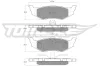 Bremsbelagsatz, Scheibenbremse Hinterachse TOMEX Brakes TX 15-91 Bild Bremsbelagsatz, Scheibenbremse Hinterachse TOMEX Brakes TX 15-91