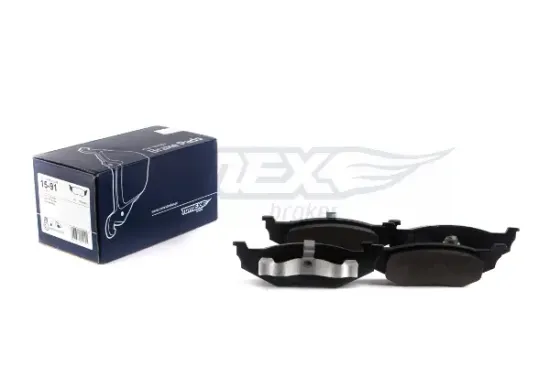 Bremsbelagsatz, Scheibenbremse Hinterachse TOMEX Brakes TX 15-91 Bild Bremsbelagsatz, Scheibenbremse Hinterachse TOMEX Brakes TX 15-91