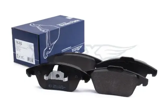 Bremsbelagsatz, Scheibenbremse Vorderachse TOMEX Brakes TX 15-93 Bild Bremsbelagsatz, Scheibenbremse Vorderachse TOMEX Brakes TX 15-93