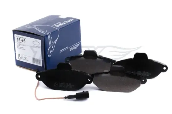 Bremsbelagsatz, Scheibenbremse Vorderachse TOMEX Brakes TX 15-96 Bild Bremsbelagsatz, Scheibenbremse Vorderachse TOMEX Brakes TX 15-96