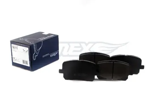 Bremsbelagsatz, Scheibenbremse Vorderachse TOMEX Brakes TX 16-11 Bild Bremsbelagsatz, Scheibenbremse Vorderachse TOMEX Brakes TX 16-11