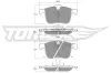 Bremsbelagsatz, Scheibenbremse Vorderachse TOMEX Brakes TX 16-19