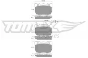 Bremsbelagsatz, Scheibenbremse Vorderachse TOMEX Brakes TX 16-23