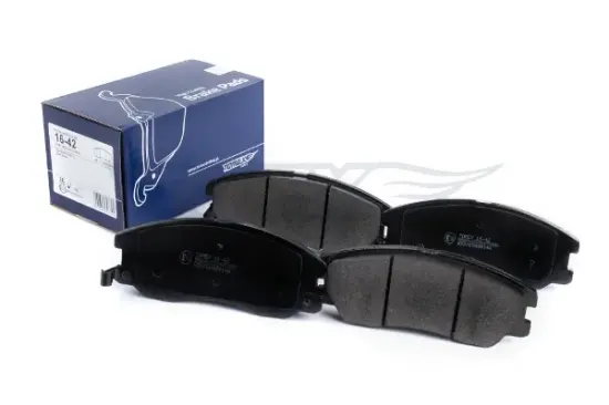 Bremsbelagsatz, Scheibenbremse Vorderachse TOMEX Brakes TX 16-42 Bild Bremsbelagsatz, Scheibenbremse Vorderachse TOMEX Brakes TX 16-42