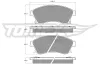 Bremsbelagsatz, Scheibenbremse Vorderachse TOMEX Brakes TX 16-50 Bild Bremsbelagsatz, Scheibenbremse Vorderachse TOMEX Brakes TX 16-50