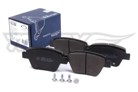 Bremsbelagsatz, Scheibenbremse Hinterachse TOMEX Brakes TX 16-59 Bild Bremsbelagsatz, Scheibenbremse Hinterachse TOMEX Brakes TX 16-59