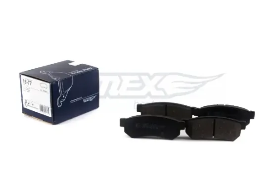 Bremsbelagsatz, Scheibenbremse Hinterachse TOMEX Brakes TX 16-77 Bild Bremsbelagsatz, Scheibenbremse Hinterachse TOMEX Brakes TX 16-77