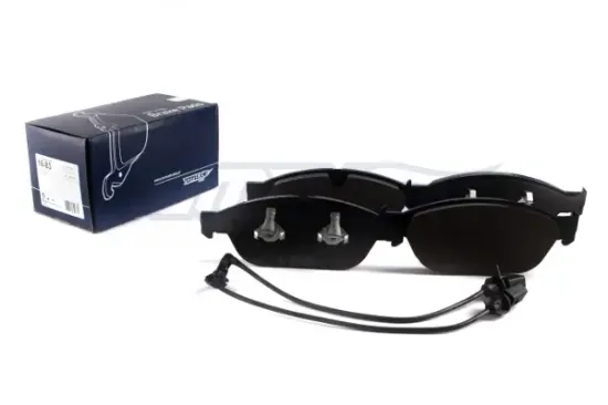 Bremsbelagsatz, Scheibenbremse Vorderachse TOMEX Brakes TX 16-83 Bild Bremsbelagsatz, Scheibenbremse Vorderachse TOMEX Brakes TX 16-83