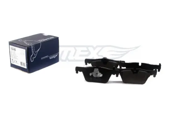 Bremsbelagsatz, Scheibenbremse Hinterachse TOMEX Brakes TX 16-86 Bild Bremsbelagsatz, Scheibenbremse Hinterachse TOMEX Brakes TX 16-86