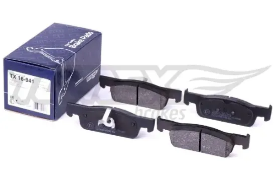 Bremsbelagsatz, Scheibenbremse Vorderachse TOMEX Brakes TX 16-941 Bild Bremsbelagsatz, Scheibenbremse Vorderachse TOMEX Brakes TX 16-941