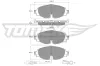 Bremsbelagsatz, Scheibenbremse Vorderachse TOMEX Brakes TX 16-97