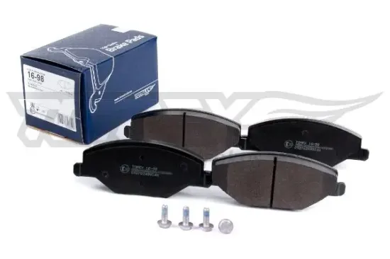 Bremsbelagsatz, Scheibenbremse Vorderachse TOMEX Brakes TX 16-98 Bild Bremsbelagsatz, Scheibenbremse Vorderachse TOMEX Brakes TX 16-98