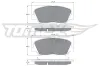 Bremsbelagsatz, Scheibenbremse Vorderachse TOMEX Brakes TX 17-01 Bild Bremsbelagsatz, Scheibenbremse Vorderachse TOMEX Brakes TX 17-01