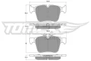 Bremsbelagsatz, Scheibenbremse TOMEX Brakes TX 17-051