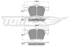 Bremsbelagsatz, Scheibenbremse Hinterachse TOMEX Brakes TX 17-05