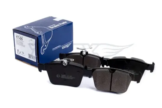 Bremsbelagsatz, Scheibenbremse Hinterachse TOMEX Brakes TX 17-05 Bild Bremsbelagsatz, Scheibenbremse Hinterachse TOMEX Brakes TX 17-05