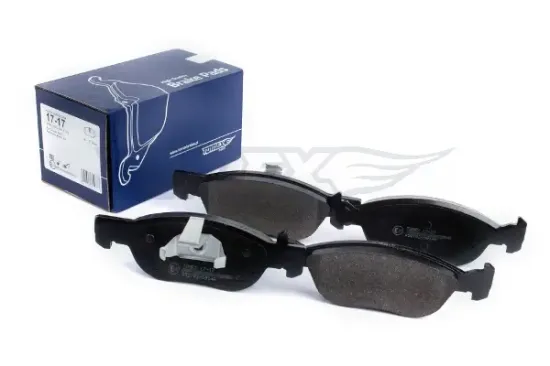 Bremsbelagsatz, Scheibenbremse Vorderachse TOMEX Brakes TX 17-17 Bild Bremsbelagsatz, Scheibenbremse Vorderachse TOMEX Brakes TX 17-17