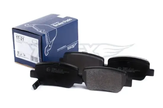 Bremsbelagsatz, Scheibenbremse Hinterachse TOMEX Brakes TX 17-21 Bild Bremsbelagsatz, Scheibenbremse Hinterachse TOMEX Brakes TX 17-21
