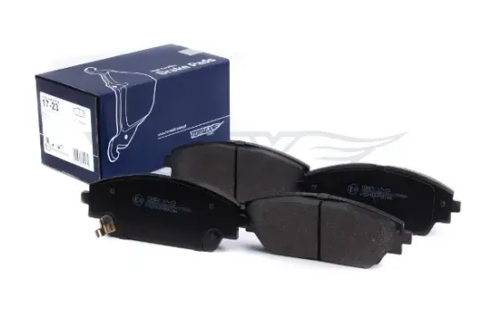 Bremsbelagsatz, Scheibenbremse Vorderachse TOMEX Brakes TX 17-23 Bild Bremsbelagsatz, Scheibenbremse Vorderachse TOMEX Brakes TX 17-23