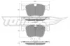 Bremsbelagsatz, Scheibenbremse Vorderachse TOMEX Brakes TX 17-291 Bild Bremsbelagsatz, Scheibenbremse Vorderachse TOMEX Brakes TX 17-291
