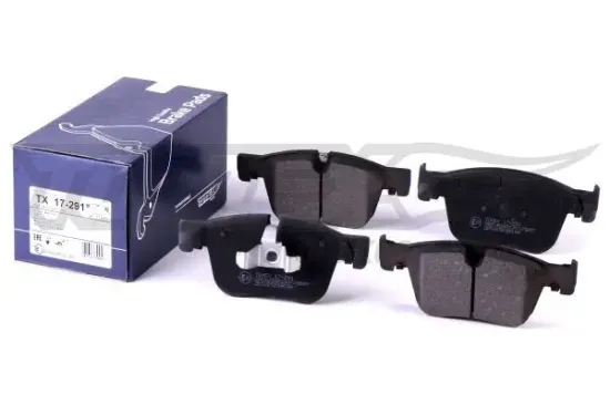 Bremsbelagsatz, Scheibenbremse Vorderachse TOMEX Brakes TX 17-291 Bild Bremsbelagsatz, Scheibenbremse Vorderachse TOMEX Brakes TX 17-291