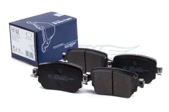 Bremsbelagsatz, Scheibenbremse Hinterachse TOMEX Brakes TX 17-32 Bild Bremsbelagsatz, Scheibenbremse Hinterachse TOMEX Brakes TX 17-32