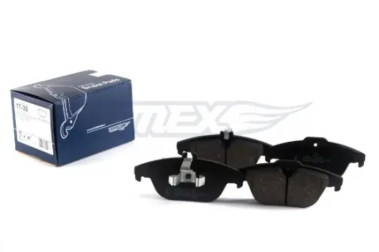 Bremsbelagsatz, Scheibenbremse Hinterachse TOMEX Brakes TX 17-39 Bild Bremsbelagsatz, Scheibenbremse Hinterachse TOMEX Brakes TX 17-39