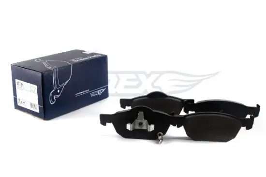Bremsbelagsatz, Scheibenbremse Vorderachse TOMEX Brakes TX 17-51 Bild Bremsbelagsatz, Scheibenbremse Vorderachse TOMEX Brakes TX 17-51