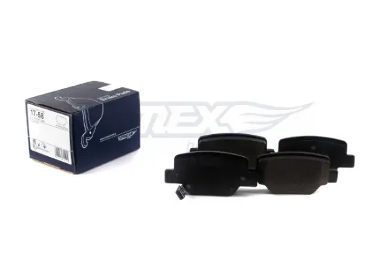 Bremsbelagsatz, Scheibenbremse Hinterachse TOMEX Brakes TX 17-58 Bild Bremsbelagsatz, Scheibenbremse Hinterachse TOMEX Brakes TX 17-58