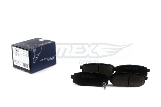 Bremsbelagsatz, Scheibenbremse Hinterachse TOMEX Brakes TX 17-66 Bild Bremsbelagsatz, Scheibenbremse Hinterachse TOMEX Brakes TX 17-66