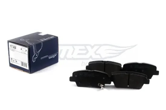 Bremsbelagsatz, Scheibenbremse Hinterachse TOMEX Brakes TX 17-69 Bild Bremsbelagsatz, Scheibenbremse Hinterachse TOMEX Brakes TX 17-69