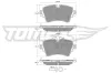 Bremsbelagsatz, Scheibenbremse Vorderachse TOMEX Brakes TX 17-82 Bild Bremsbelagsatz, Scheibenbremse Vorderachse TOMEX Brakes TX 17-82