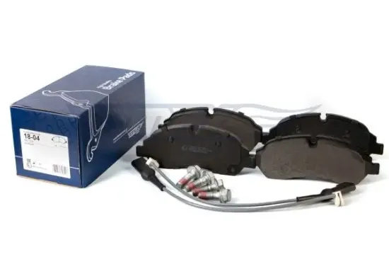 Bremsbelagsatz, Scheibenbremse Vorderachse TOMEX Brakes TX 18-04 Bild Bremsbelagsatz, Scheibenbremse Vorderachse TOMEX Brakes TX 18-04
