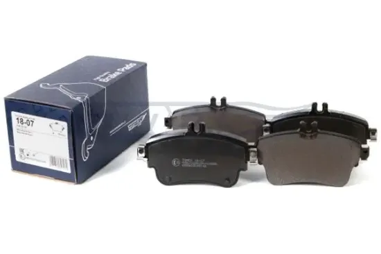 Bremsbelagsatz, Scheibenbremse Vorderachse TOMEX Brakes TX 18-07 Bild Bremsbelagsatz, Scheibenbremse Vorderachse TOMEX Brakes TX 18-07