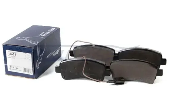 Bremsbelagsatz, Scheibenbremse Hinterachse TOMEX Brakes TX 18-11 Bild Bremsbelagsatz, Scheibenbremse Hinterachse TOMEX Brakes TX 18-11