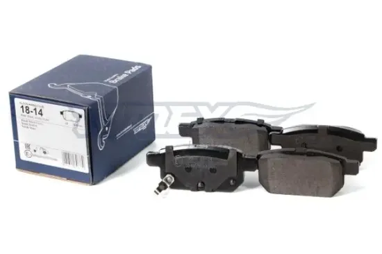 Bremsbelagsatz, Scheibenbremse Hinterachse TOMEX Brakes TX 18-14 Bild Bremsbelagsatz, Scheibenbremse Hinterachse TOMEX Brakes TX 18-14