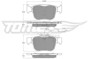 Bremsbelagsatz, Scheibenbremse TOMEX Brakes TX 18-161