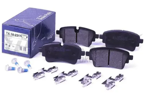 Bremsbelagsatz, Scheibenbremse Hinterachse TOMEX Brakes TX 18-231 Bild Bremsbelagsatz, Scheibenbremse Hinterachse TOMEX Brakes TX 18-231