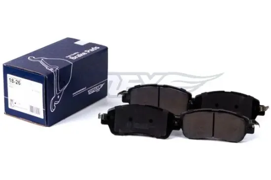 Bremsbelagsatz, Scheibenbremse Vorderachse TOMEX Brakes TX 18-26 Bild Bremsbelagsatz, Scheibenbremse Vorderachse TOMEX Brakes TX 18-26