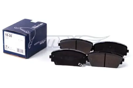 Bremsbelagsatz, Scheibenbremse Vorderachse TOMEX Brakes TX 18-30 Bild Bremsbelagsatz, Scheibenbremse Vorderachse TOMEX Brakes TX 18-30