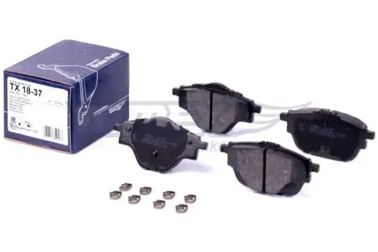 Bremsbelagsatz, Scheibenbremse Hinterachse TOMEX Brakes TX 18-37 Bild Bremsbelagsatz, Scheibenbremse Hinterachse TOMEX Brakes TX 18-37