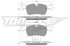 Bremsbelagsatz, Scheibenbremse Vorderachse TOMEX Brakes TX 18-46