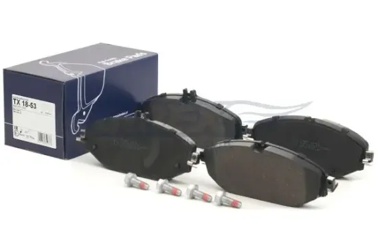 Bremsbelagsatz, Scheibenbremse Vorderachse TOMEX Brakes TX 18-53 Bild Bremsbelagsatz, Scheibenbremse Vorderachse TOMEX Brakes TX 18-53