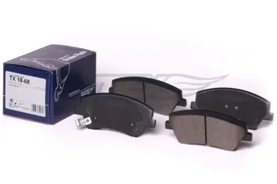 Bremsbelagsatz, Scheibenbremse Vorderachse TOMEX Brakes TX 18-68 Bild Bremsbelagsatz, Scheibenbremse Vorderachse TOMEX Brakes TX 18-68