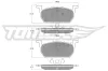 Bremsbelagsatz, Scheibenbremse Vorderachse TOMEX Brakes TX 18-73 Bild Bremsbelagsatz, Scheibenbremse Vorderachse TOMEX Brakes TX 18-73